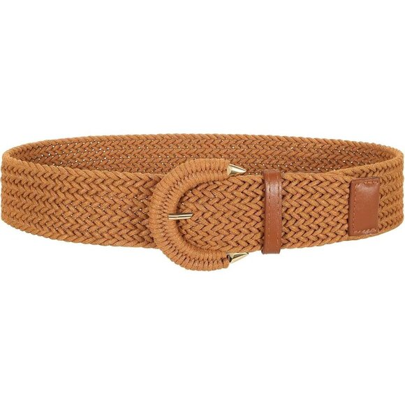 Women Wide Woven Rattan Belt for Dresses Casual Jeans Boho Straw Raffia main image 7